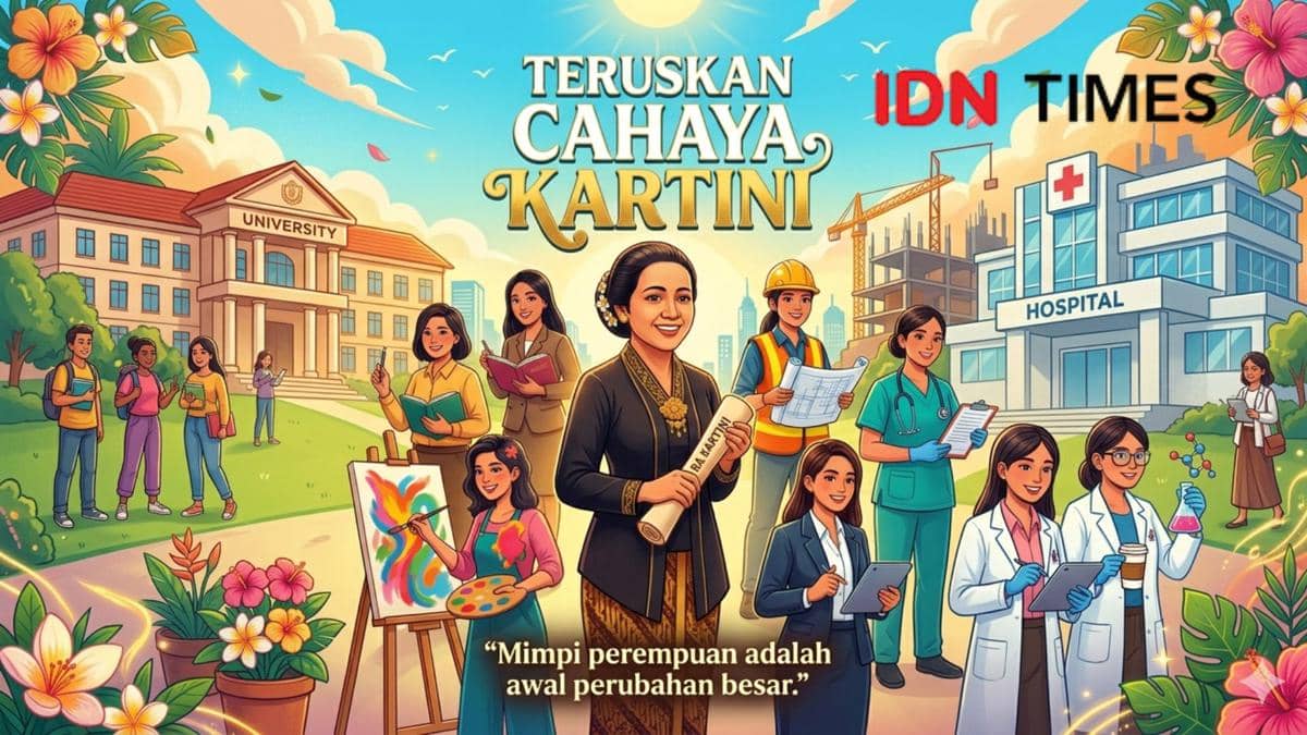 30 Prompt AI Poster Hari Kartini 2026, Tinggal Cetak