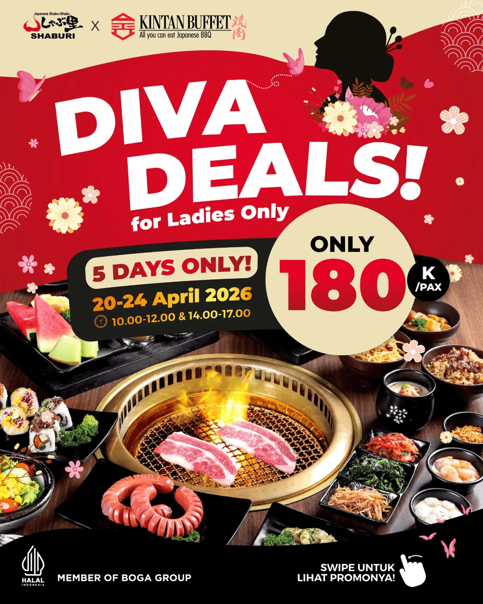 Promo Hari Kartini 2026 di Shaburi dan Kintan Buffet