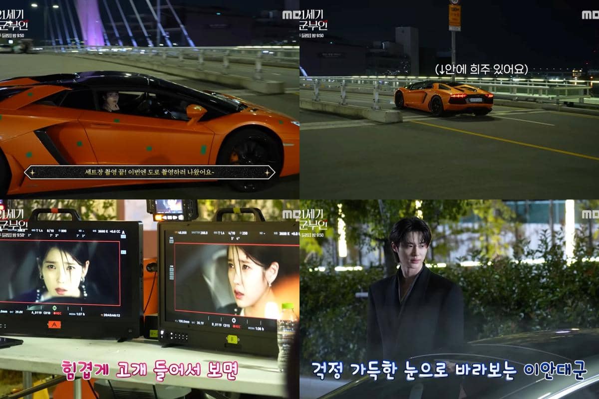 Behind the scene adegan tabrakan mobil di Perfect Crown episode 4