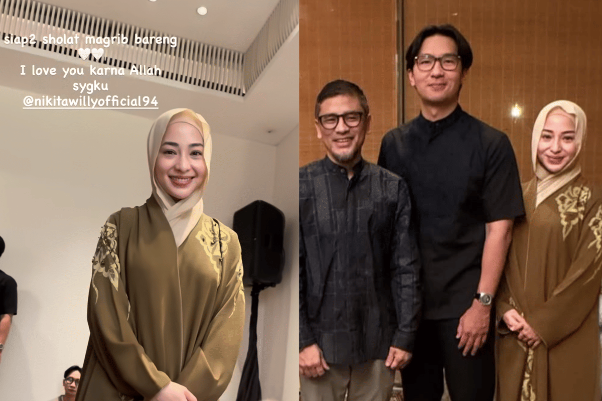 7 Potret Nikita Willy Gelar Kajian, Jadi Tuan Rumah yang Ramah