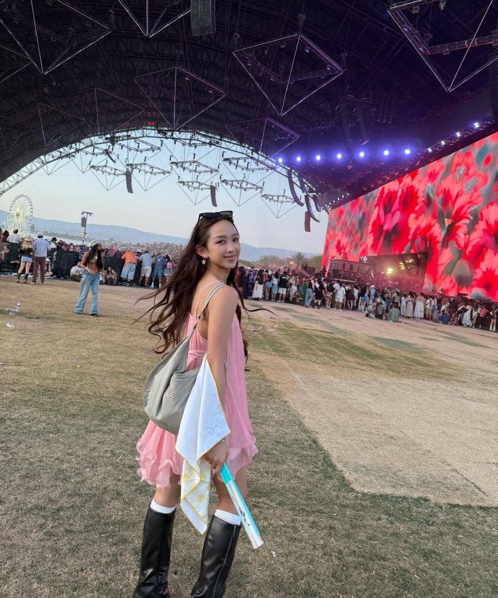 Dita Karang di Coachella 2026