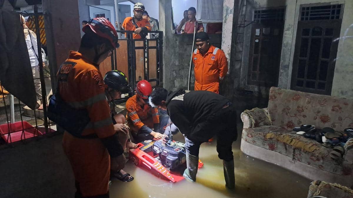 Hujan Deras Guyur Bogor, 19 Titik Bencana Tersebar di Berbagai Wilayah