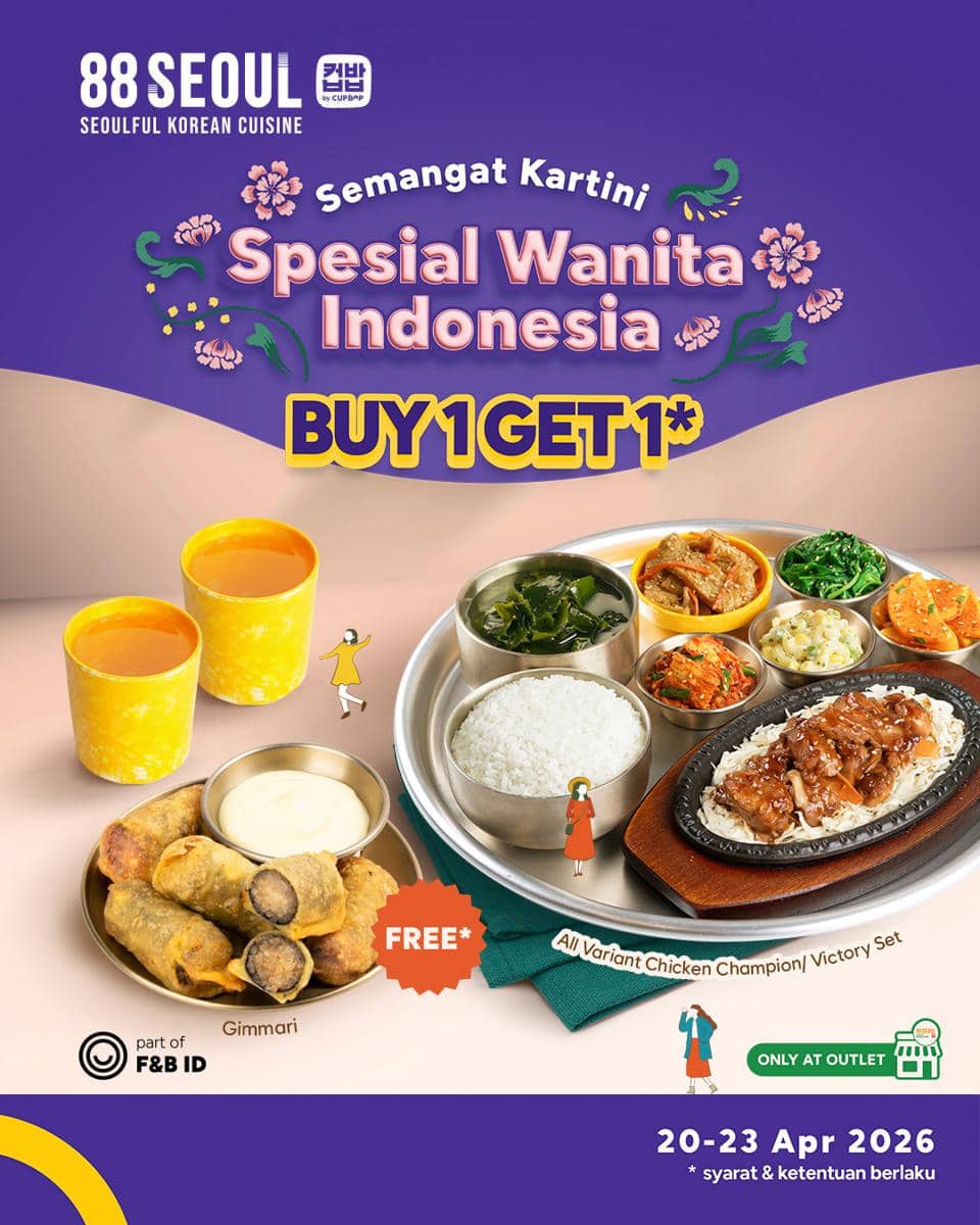 Promo Hari Kartini 2026 di 88 SEOUL