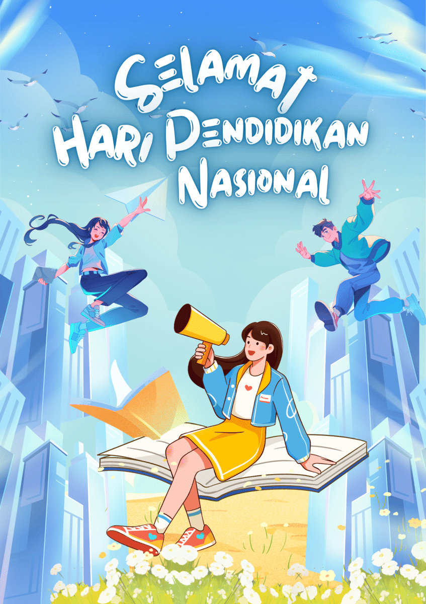 Poster Hardiknas kreatif