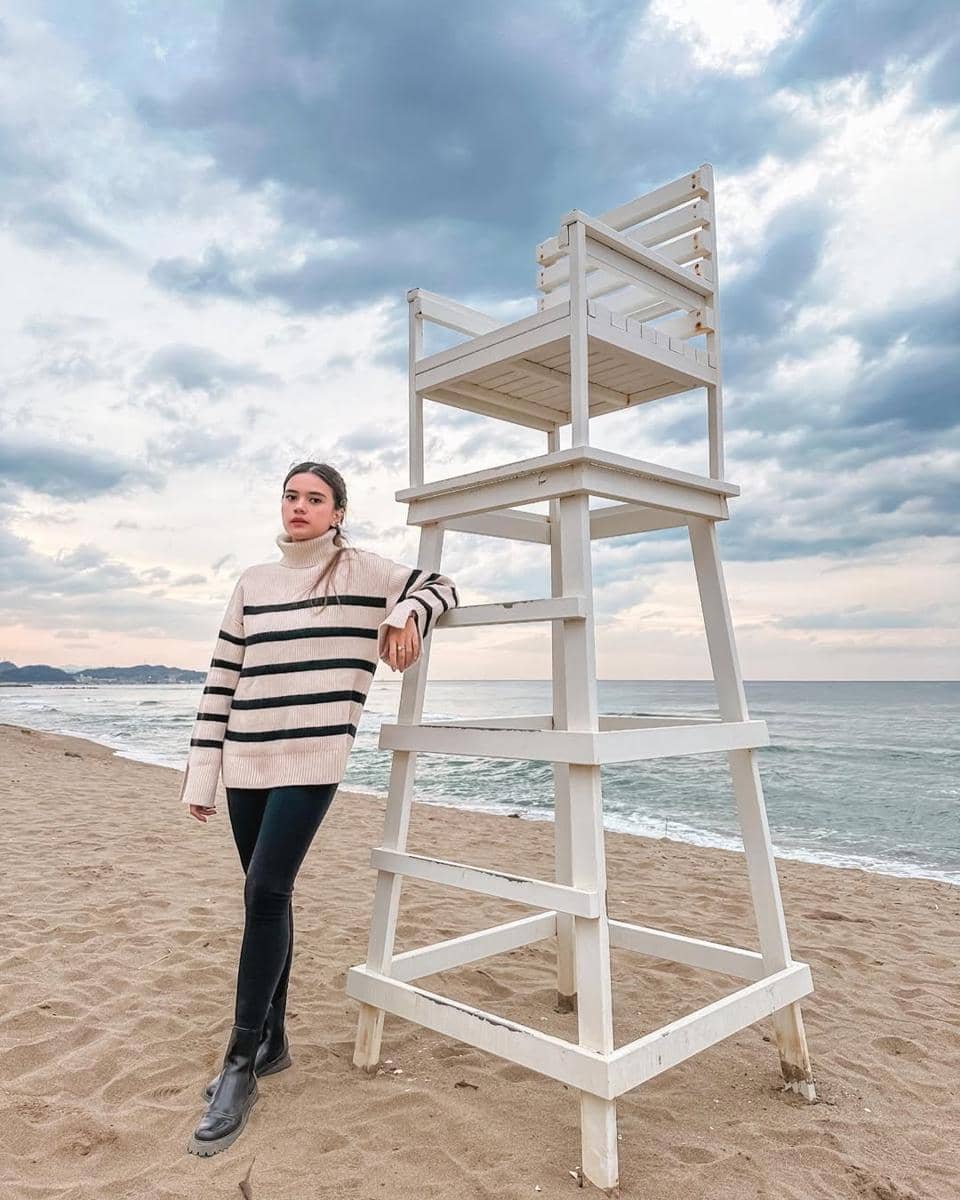 padu padan knitwear ala Audi Marissa