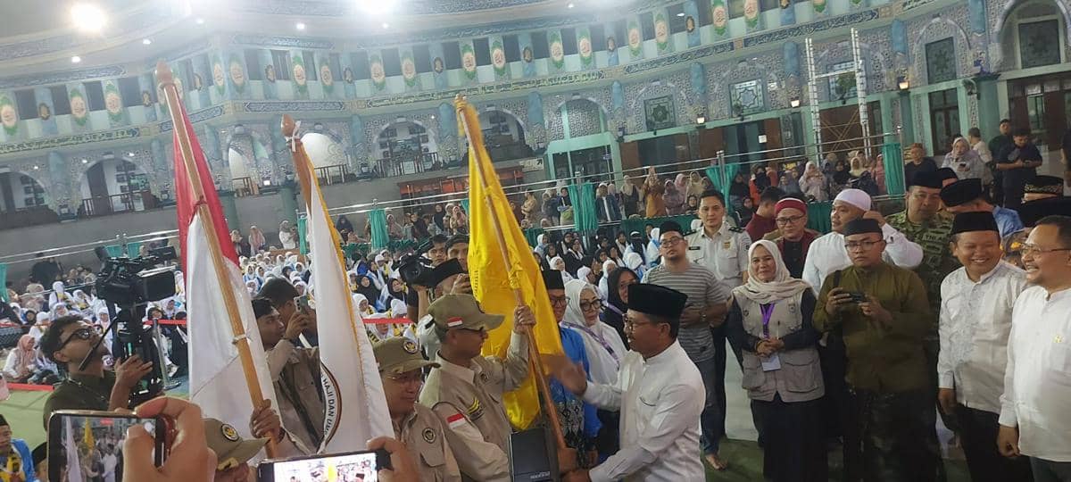 Calon jemaah haji kloter 1 Jakarta Banten mulai diberangkatkan 