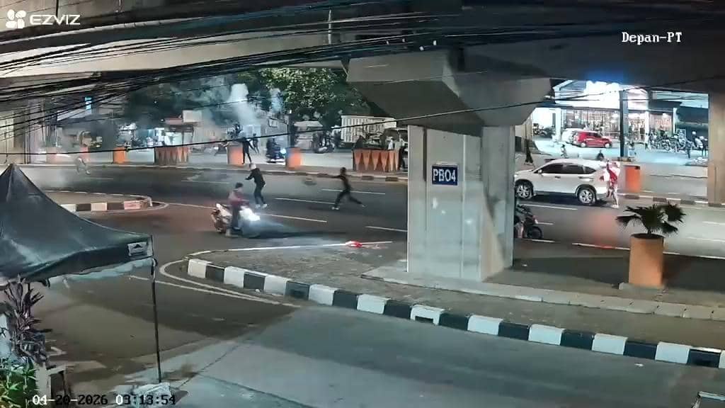 Geng Motor Brutal Teror Kota Makassar, Satu Warga Dibacok