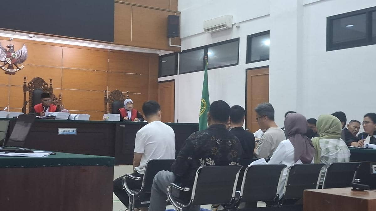 Saksi-saksi korban pemerasan jaksa di Bantensaat menyampaikan keterangan di PN Serang (Dok. Khaerul Anwar)