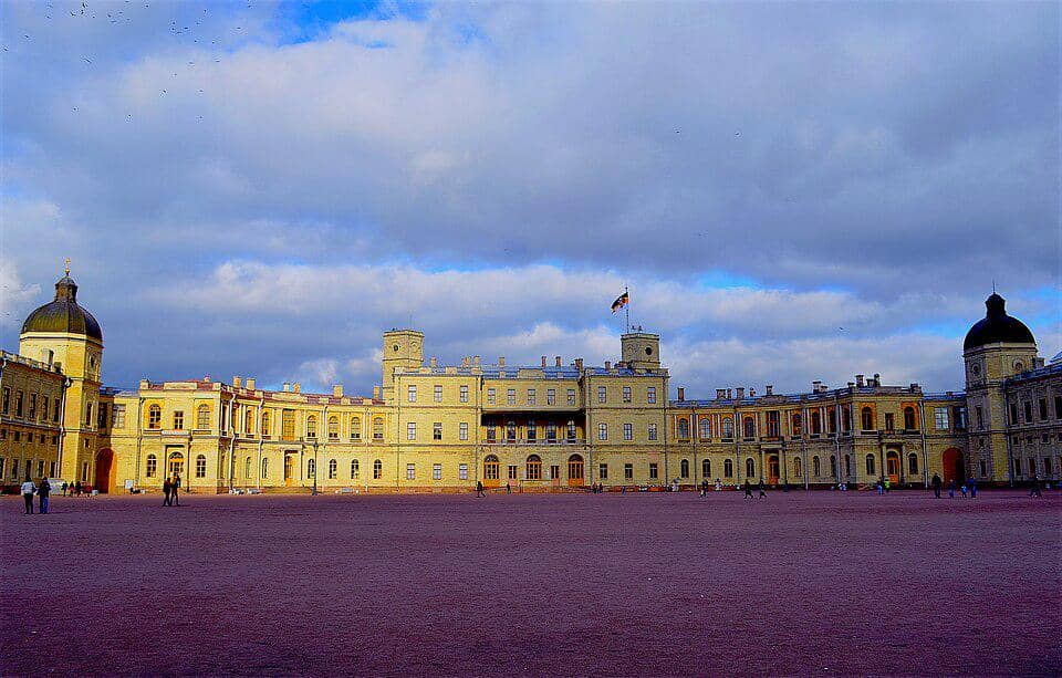 Istana Gatchina di Rusia