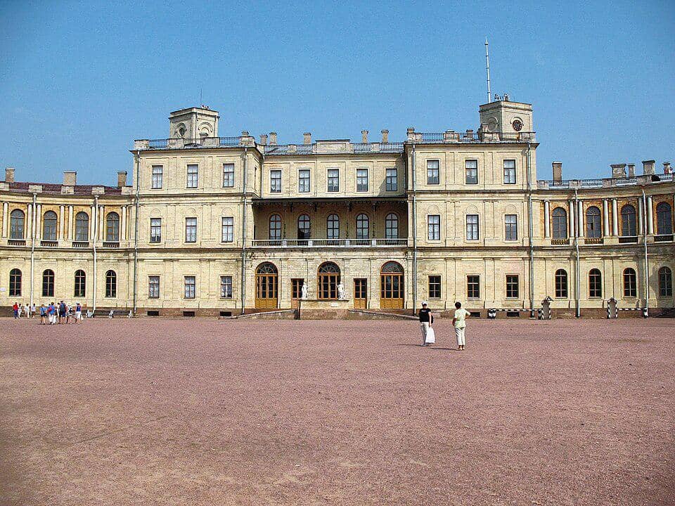 Istana Gatchina di Rusia