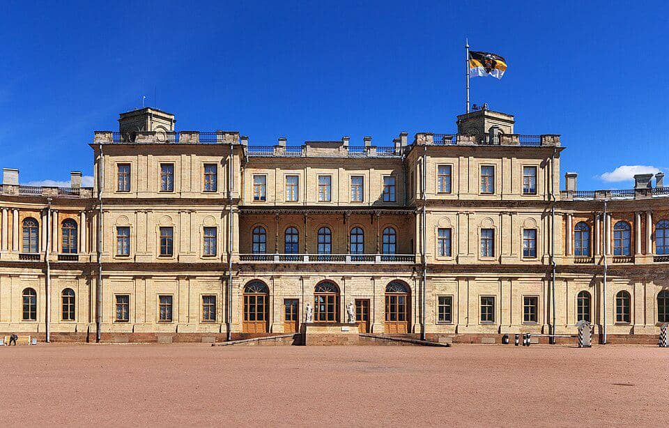Istana Gatchina di Rusia