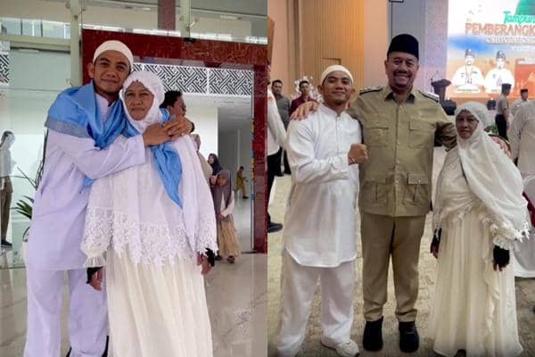 7 Potret Rizki DA Berangkat Haji 2026, Gantikan Almarhum Ayah