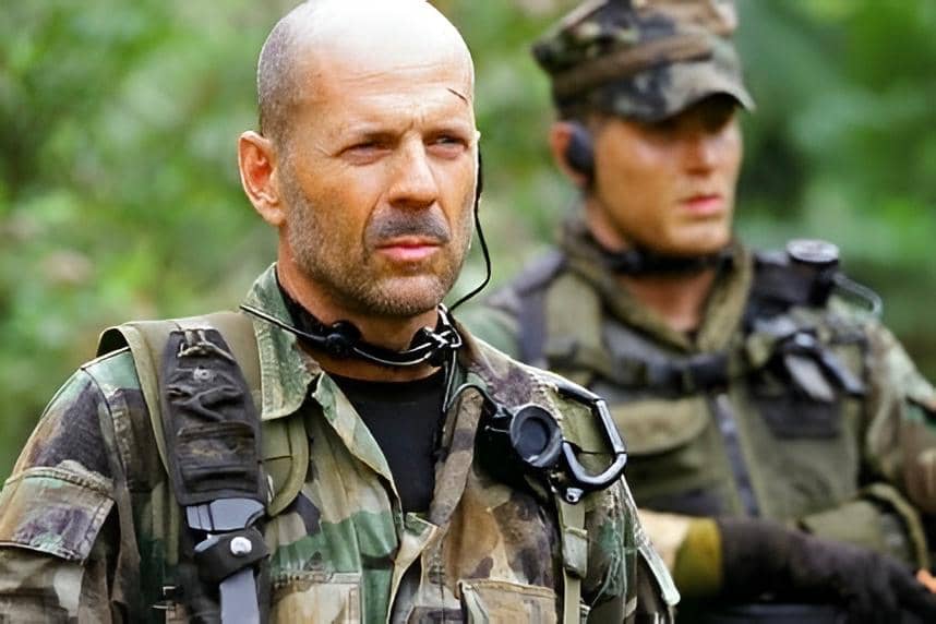 Bruce Willis di film Tears of the Sun