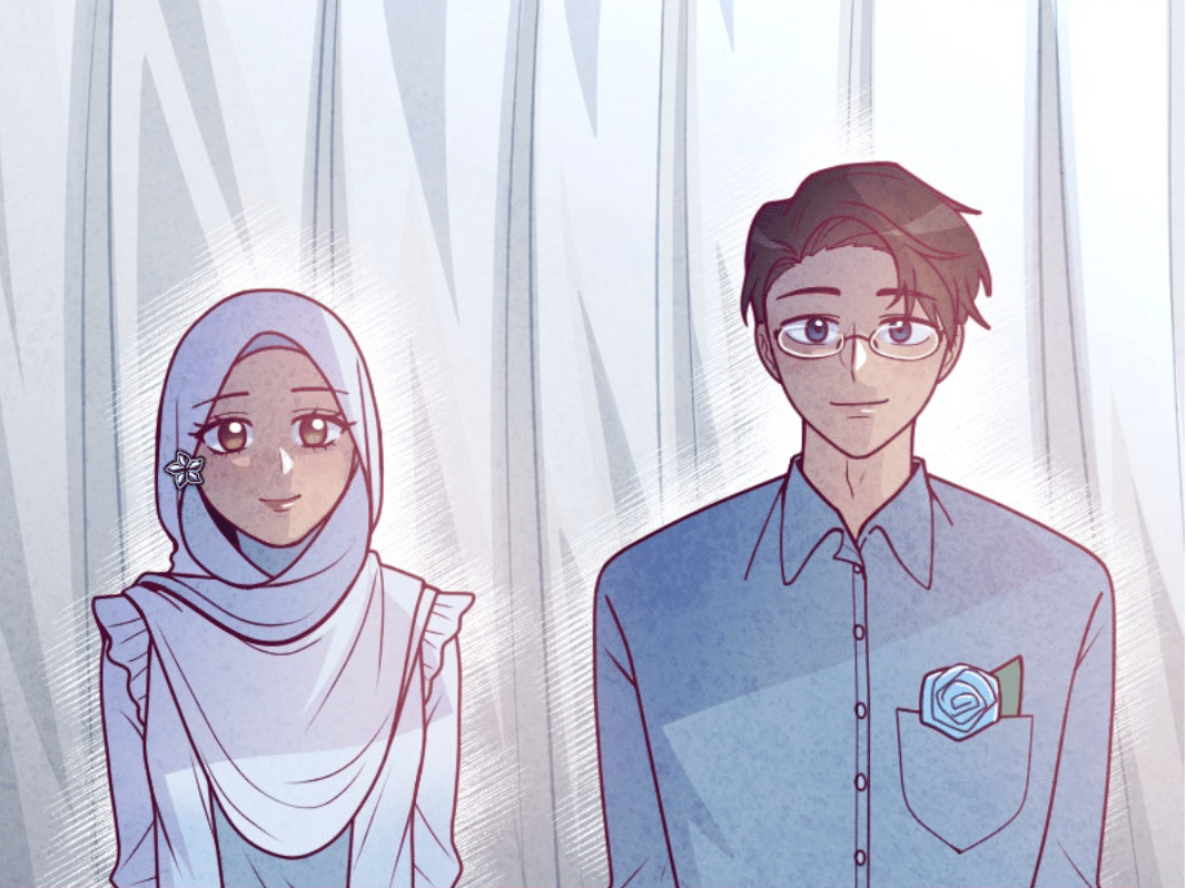 cuplikan adegan dalam webtoon Jeda 