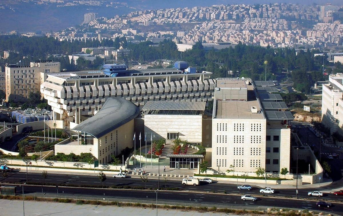 Gedung Kementerian Luar Negeri Israel.