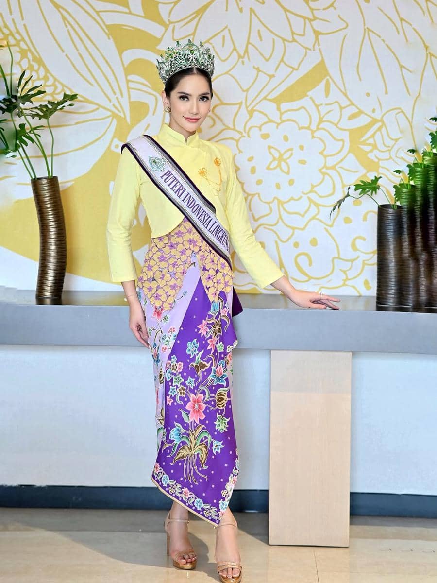 ide kebaya ala Puteri Indonesia Lingkungan 2025, Melliza Xaviera Putri