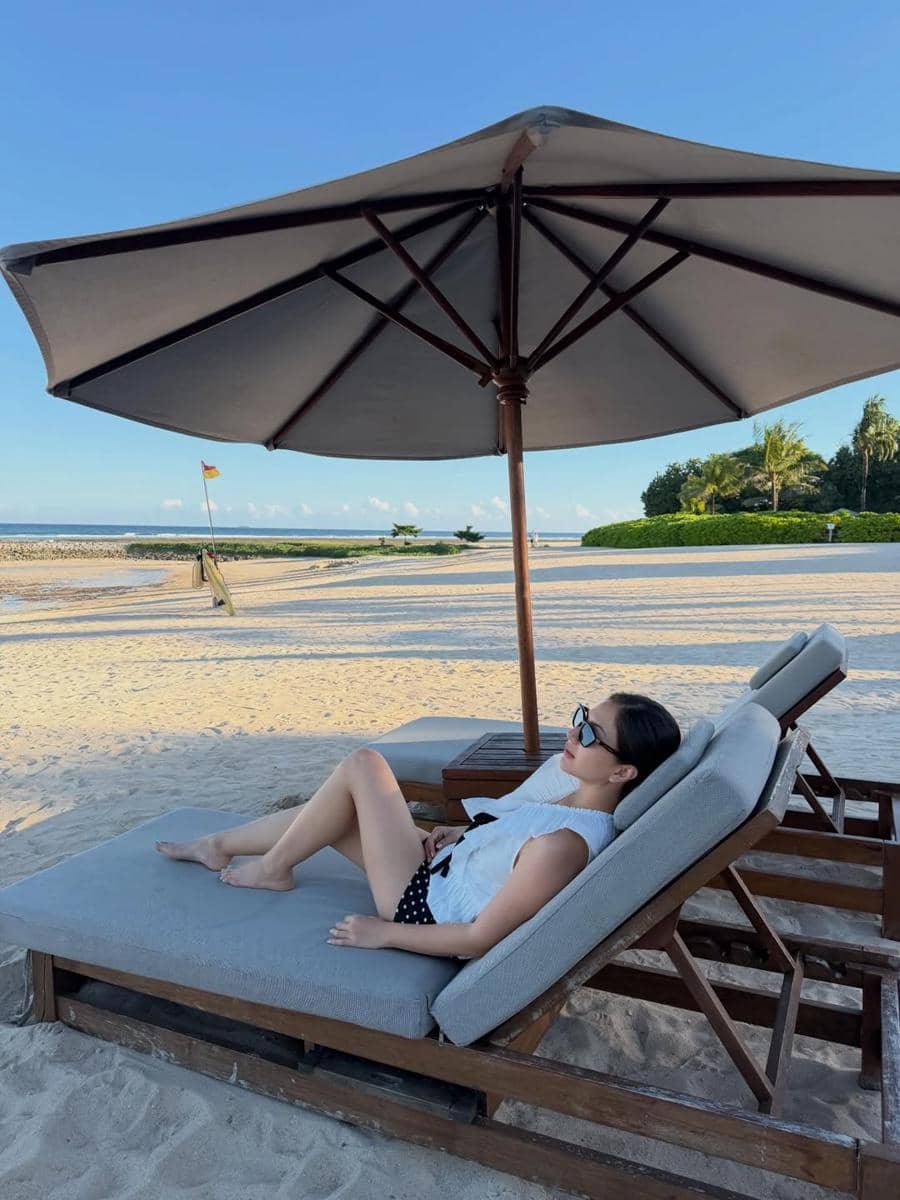 Jessica Mila dan keluarga liburan