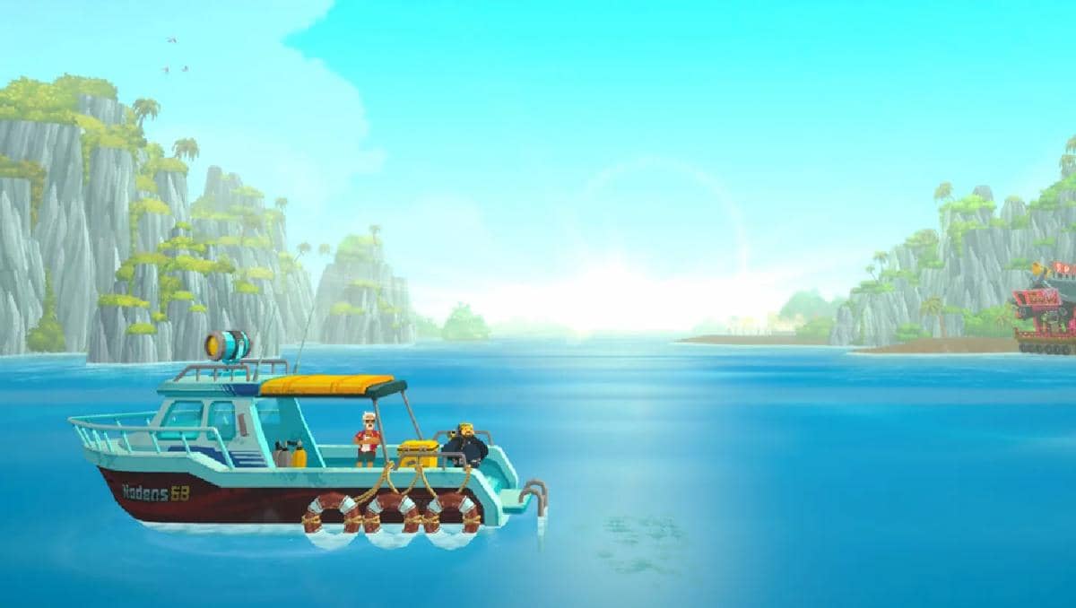 cuplikan gameplay Dave the Diver