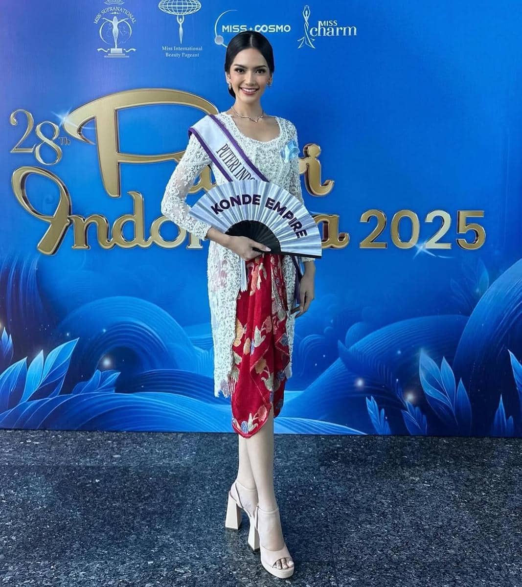 ide kebaya ala Puteri Indonesia Lingkungan 2025, Melliza Xaviera Putri 