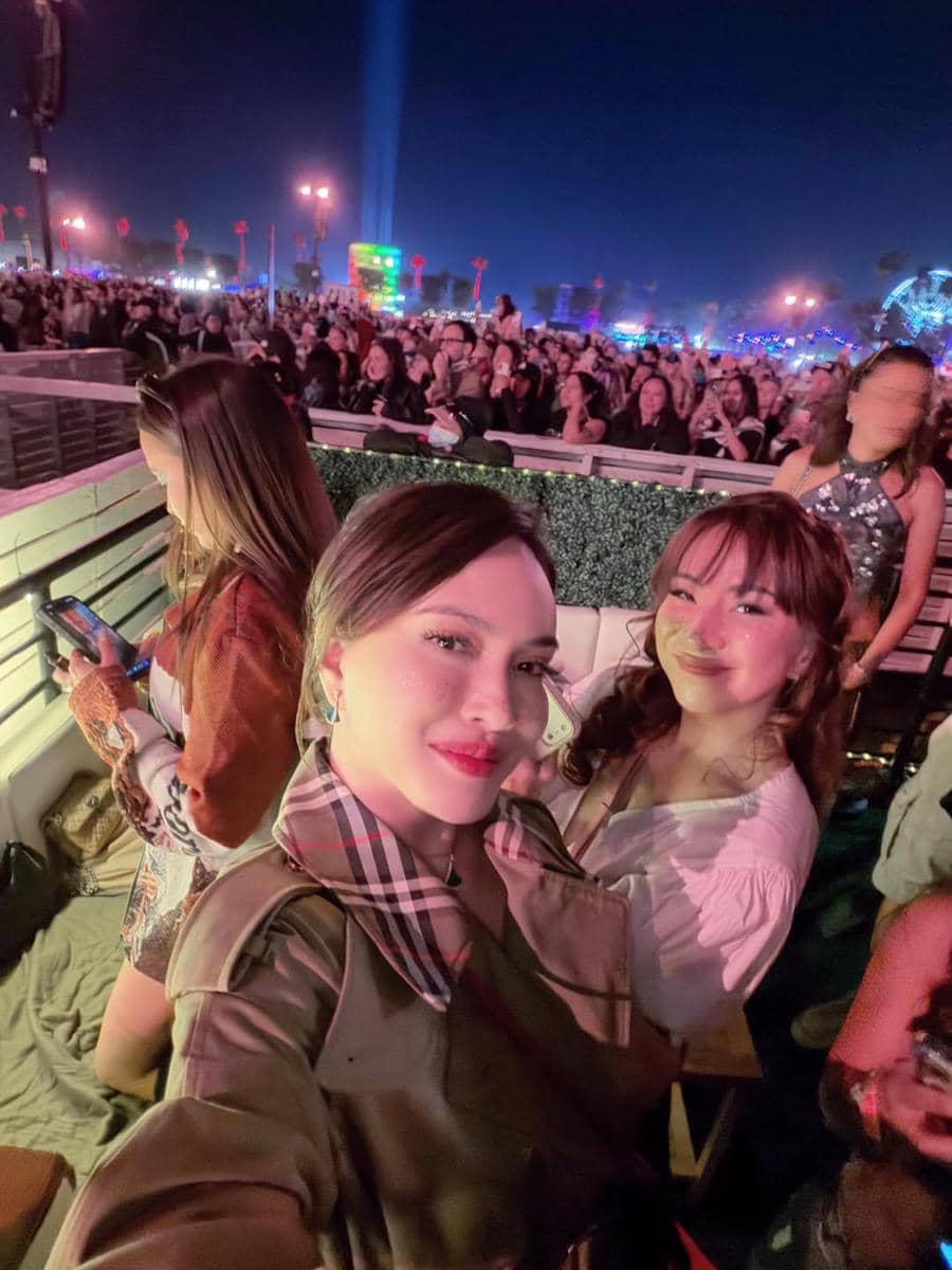 Shandy Aulia nonton Coachella bareng Sahabat
