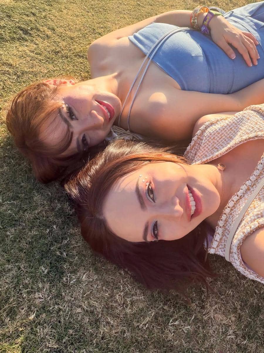 Shandy Aulia nonton Coachella bareng Sahabat