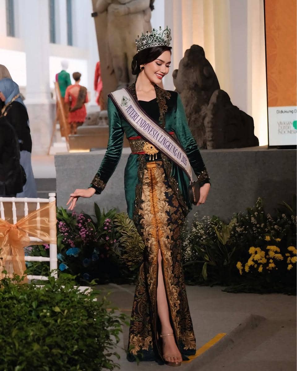 ide kebaya ala Puteri Indonesia Lingkungan 2025, Melliza Xaviera Putri 