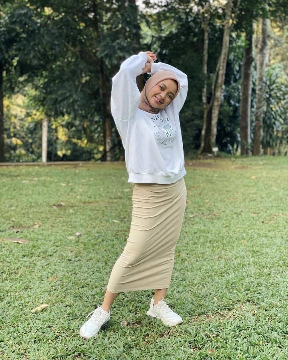 Gaya OOTD cast Kupilih Jalur Langit 