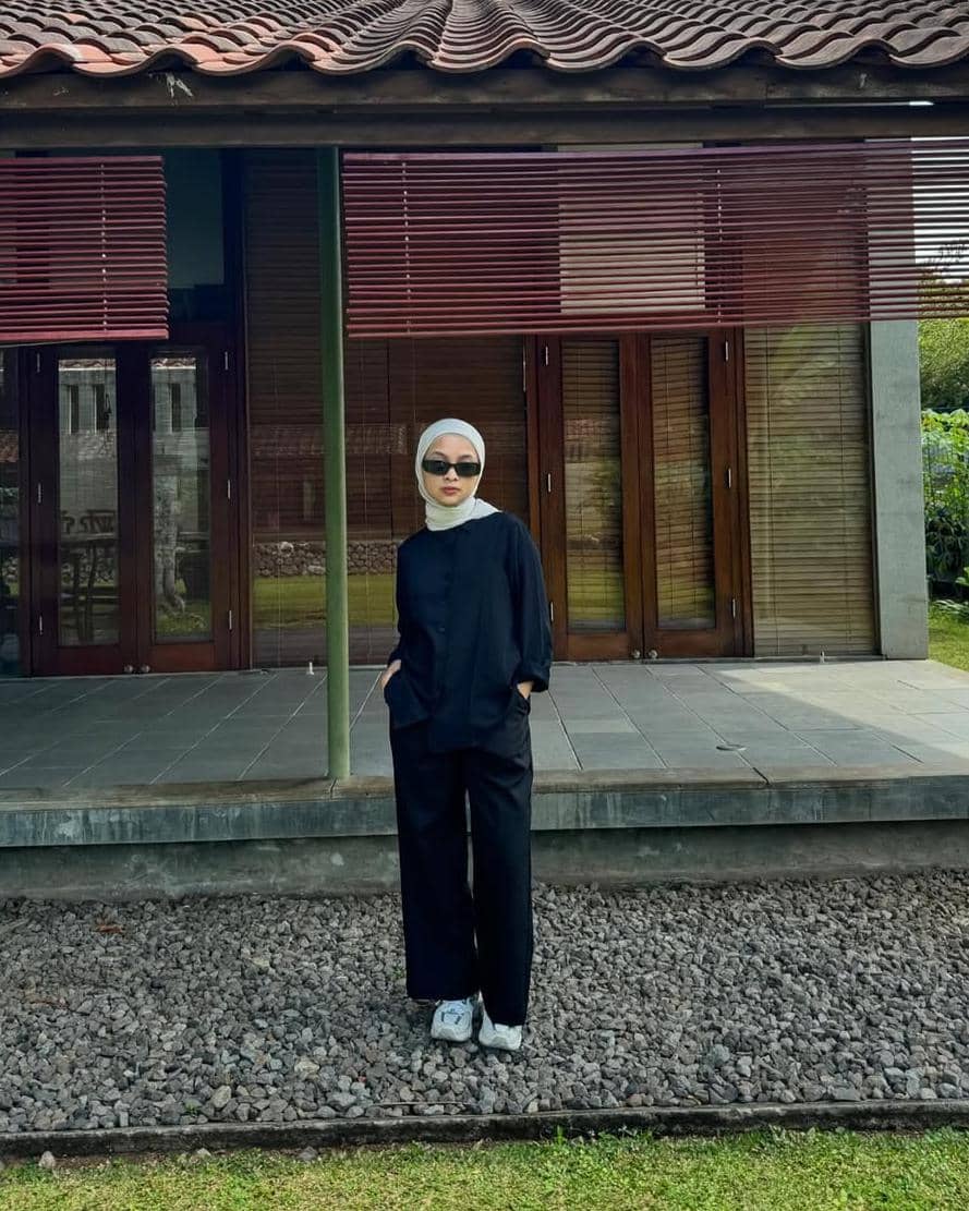 Gaya OOTD cast Kupilih Jalur Langit 