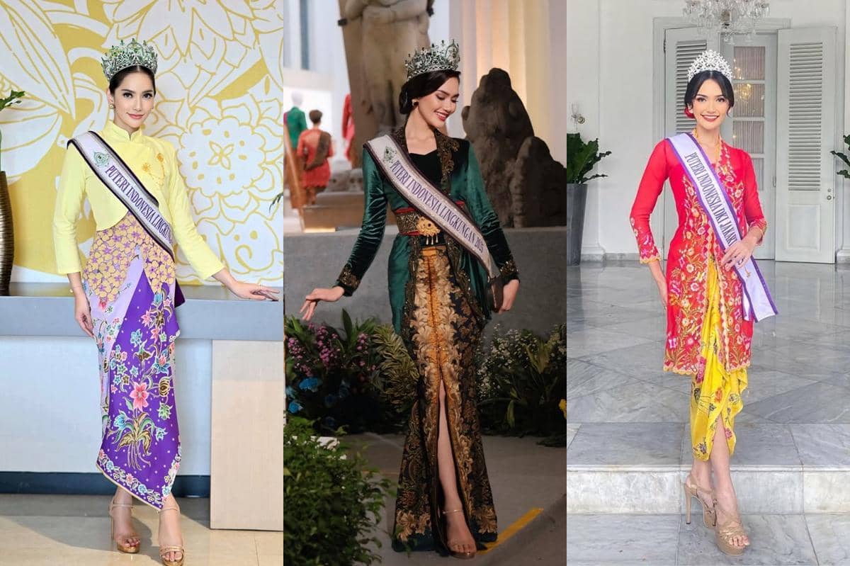 7 Ide Kebaya ala Melliza Xaviera, Puteri Indonesia Lingkungan 2025