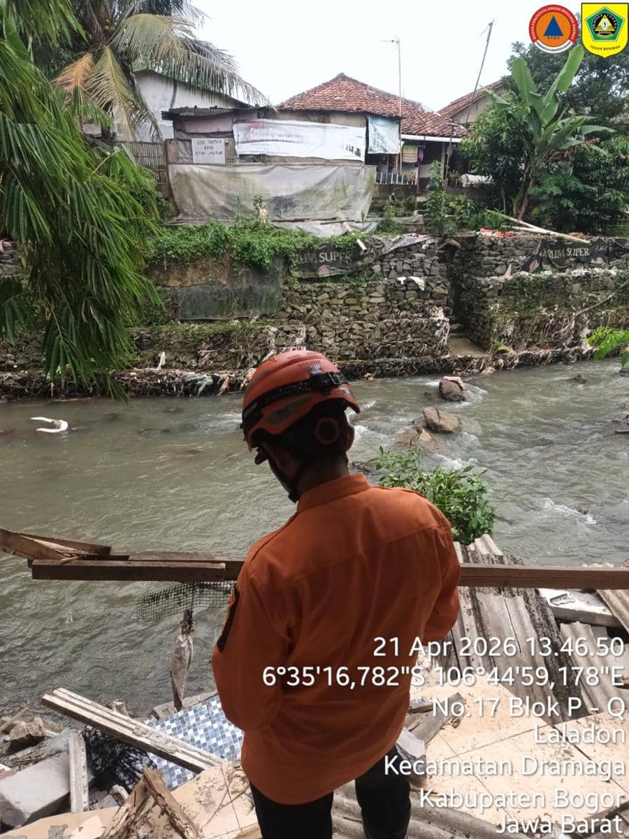 Ilustrasi Evakuasi Bencana BPBD di Kabupaten Bogor. Humas BPBD Kabupaten Bogor