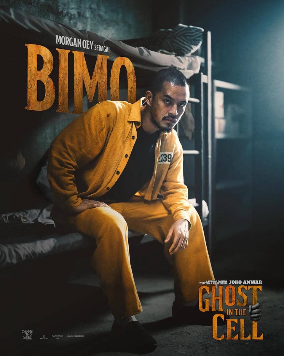 Potret karakter Bimo yang diperankan Morgan Oey dalam film Ghost in the Cell