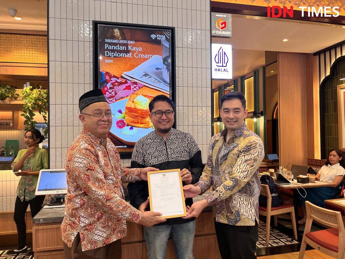 Potret sertifikat halal Baia Nonna, Kota Kasablanka, Jakarta Selatan 