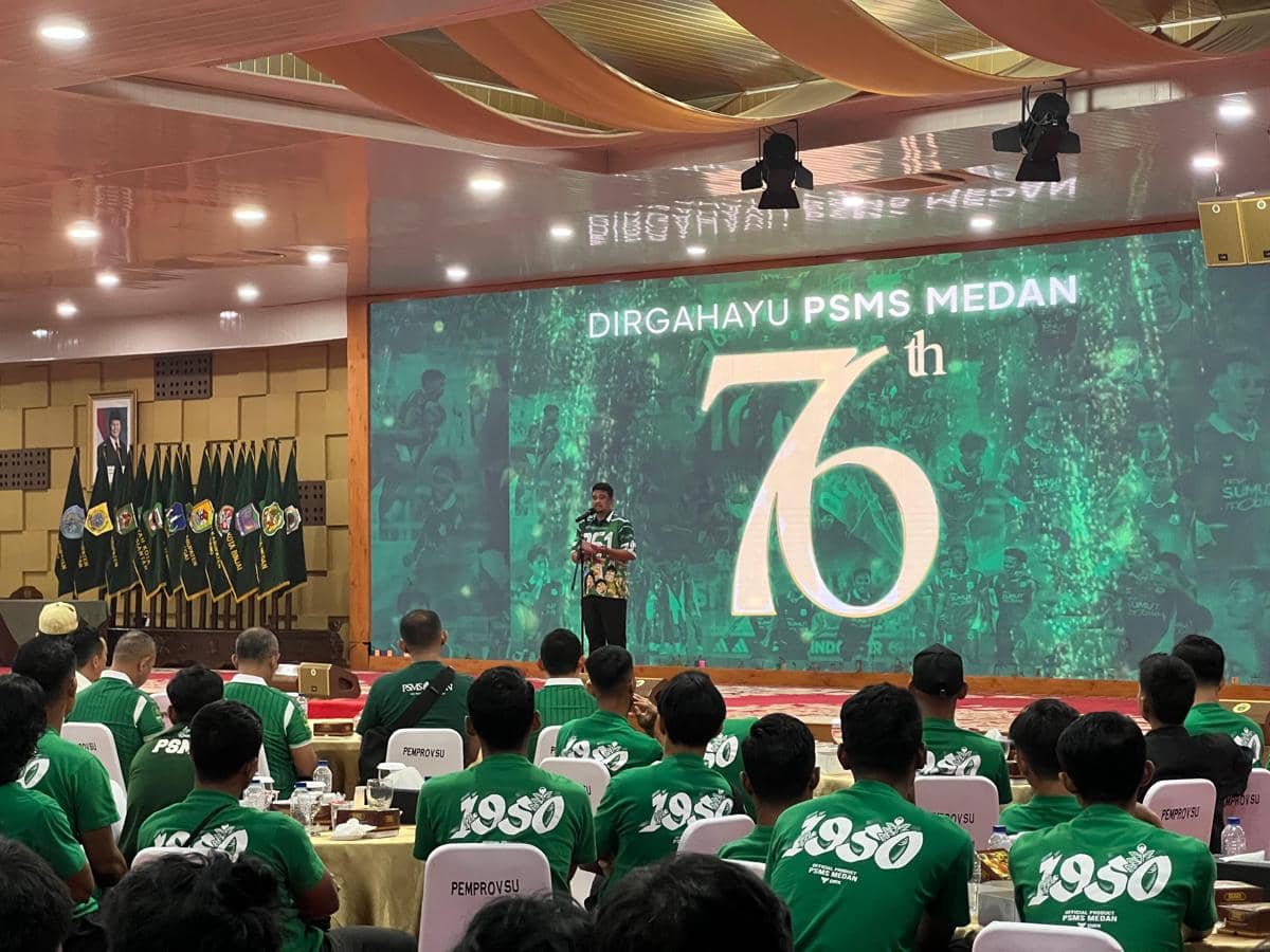 Bobby Harap Ulang Tahun ke-77 Tahun Depan PSMS Sudah di Liga 1