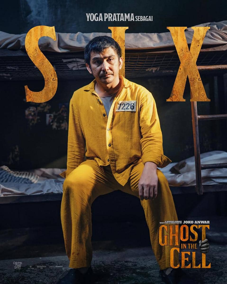 Potret karakter Six yang diperankan Yoga Pratama dalam film Ghost in the Cell
