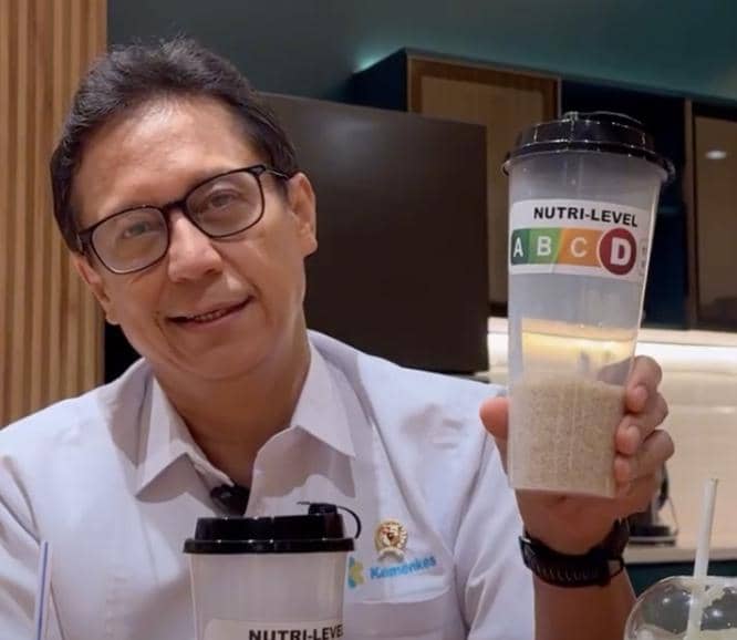 Menkes Luncurkan Label Nutri-Level di Minuman Siap Saji, Ingatkan GGL!