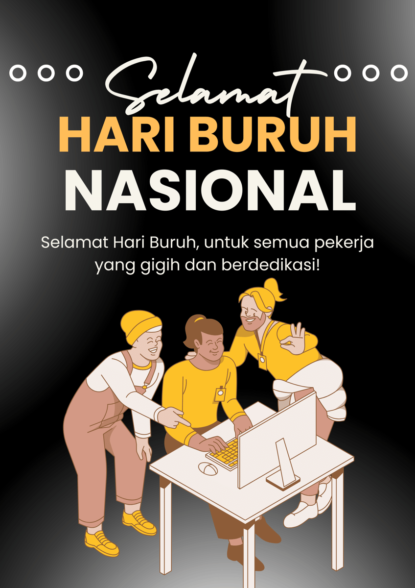 20 Poster Hari Buruh 2026 yang Kreatif dan Penuh Makna
