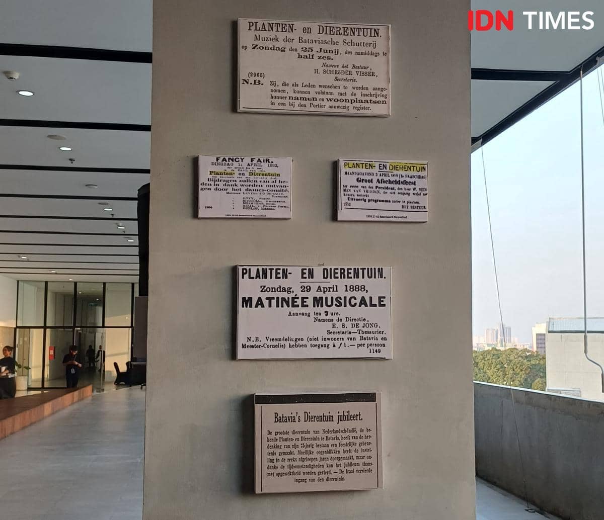 Potret pameran arsip Raden Saleh & Cikini, Taman Ismail Marzuki, Jakarta Pusat