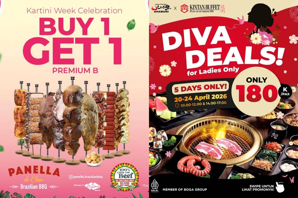 Promo AYCE Khusus Perempuan dalam Rangka Hari Kartini 2026