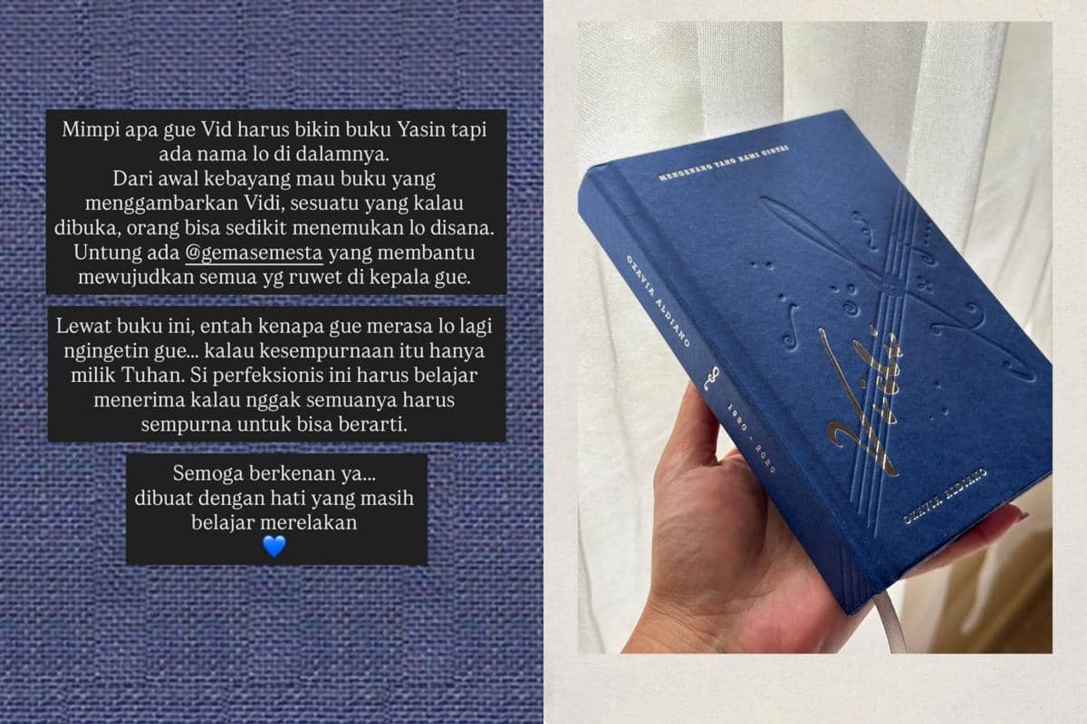 Tara Basro Cerita Perasaannya Bikin Buku Yasin untuk 40 Hari Vidi Aldiano