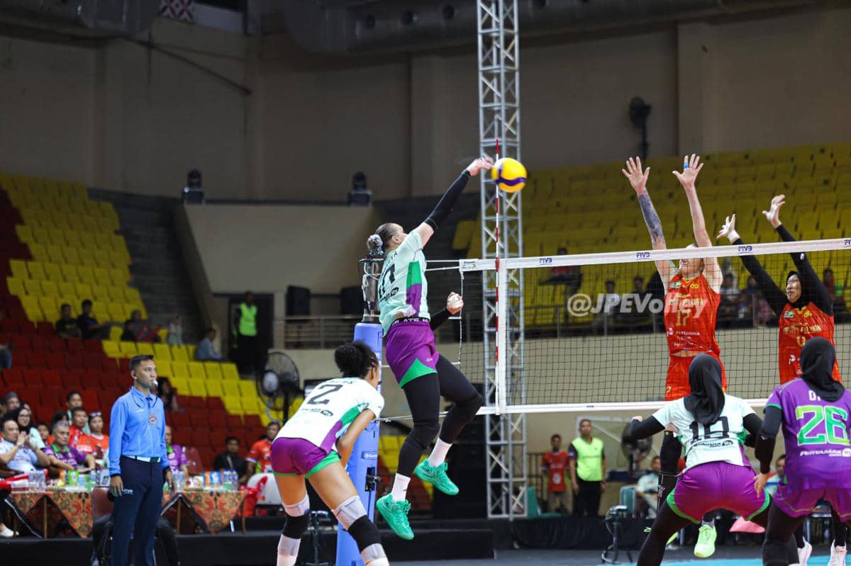 Tim Jakarta Pertamina Enduro kala berlaga di Proliga 2026. (Dok. Pertamina)