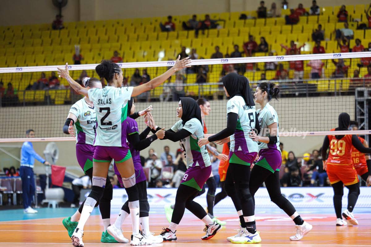 Tim Jakarta Pertamina Enduro kala berlaga di Proliga 2026. (Dok. Pertamina)