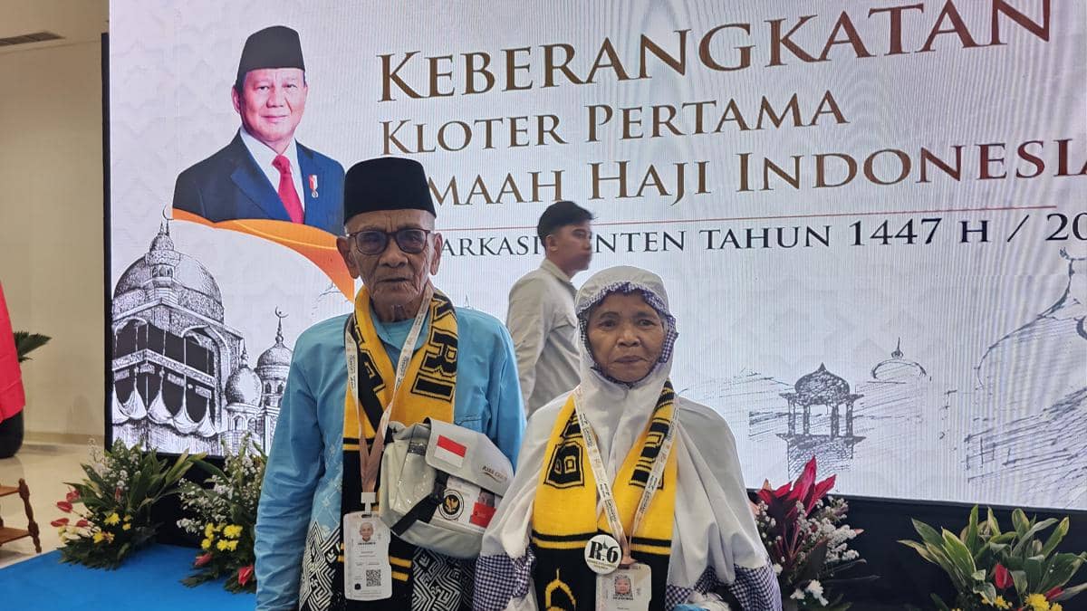 Calon jemaah haji kloter 1 Jakarta Banten mulai diberangkatkan 