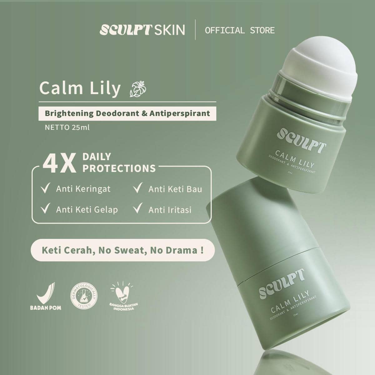 Sculpt Skin Calm Lily Deodorant & Antiperspirant