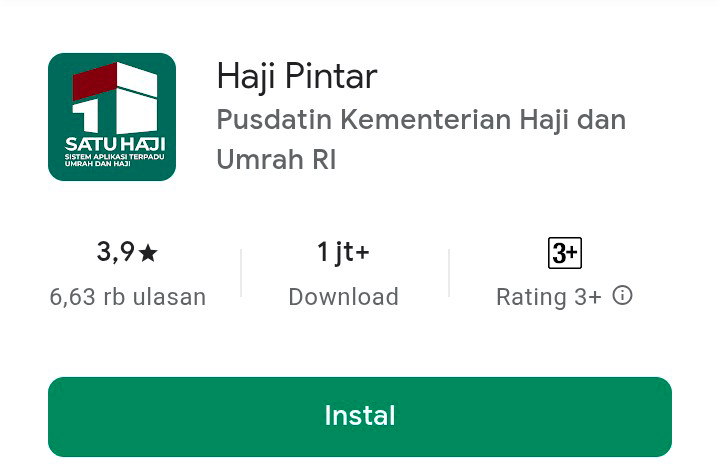 ilustrasi aplikasi haji pintar
