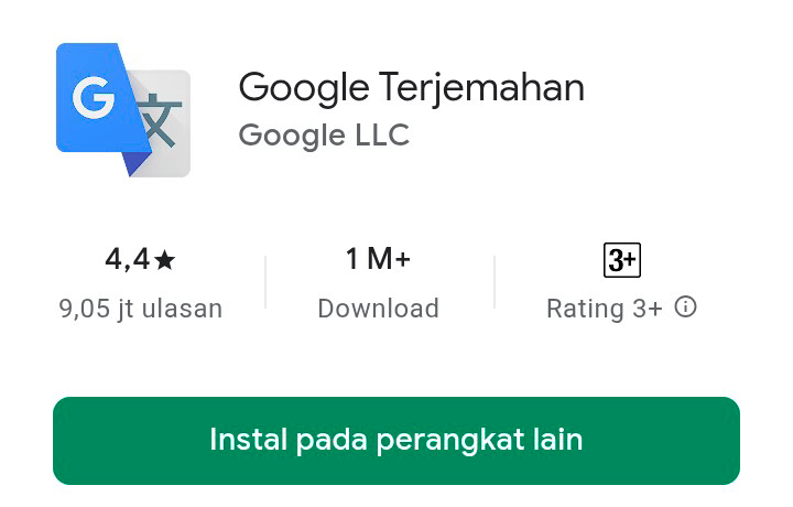 ilustrasi google translate