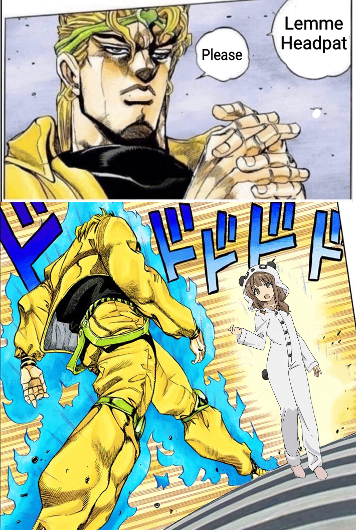 meme impian para cowok versi anime