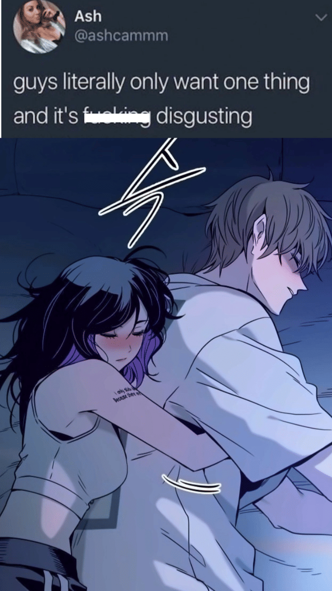 meme impian para cowok versi anime