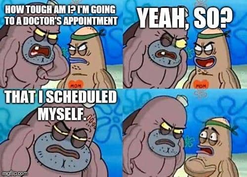 meme SpongeBob tentang janji temu