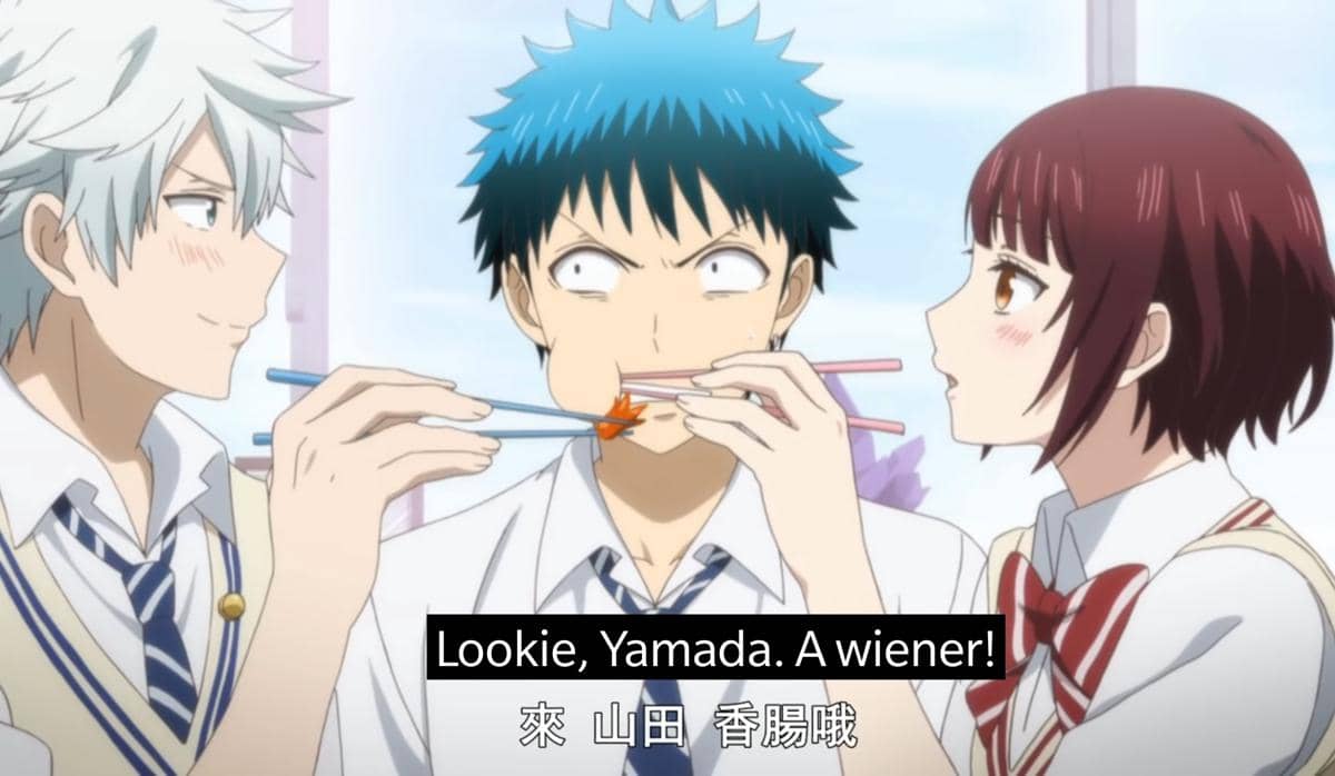 meme anime tentang memberi makan