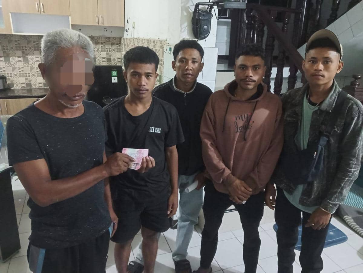 Calo tiket mengakui perbuatannya dan diproses. (Dok Polda NTT)